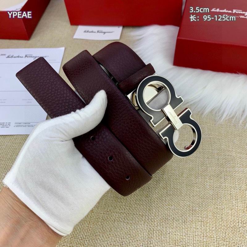Ferragamo belt 35mmX95-125cm 8L217